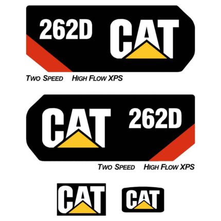 CAT 262D Decal Kit