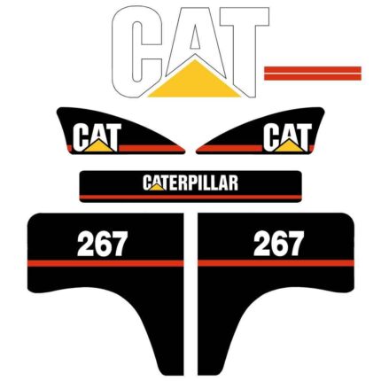 CAT 267 Decal Kit