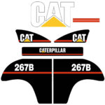 CAT 267B Decal Kit