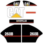 CAT 268B Decal Kit