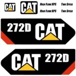CAT 272D Decal Kit