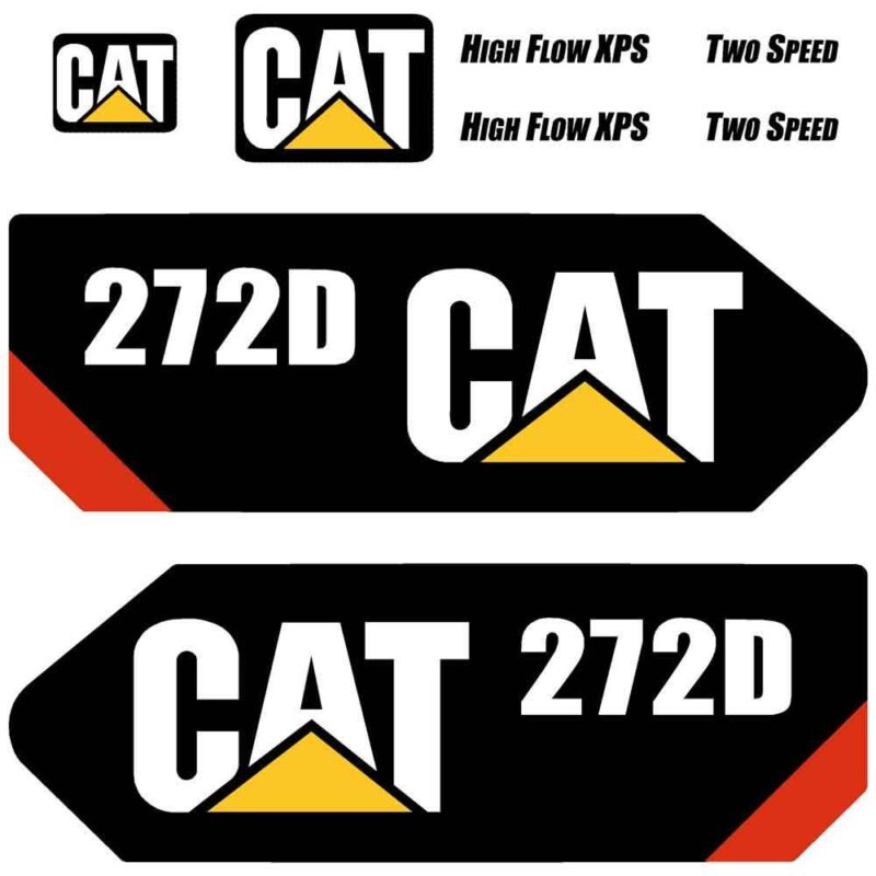 CAT 272D Decal Kit