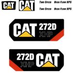 CAT 272D XHP Decal Kit