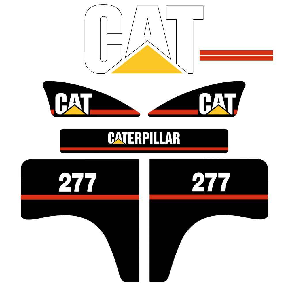 CAT 277 Decal Kit CAT 277 Decal Kit