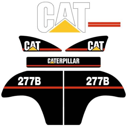 CAT 277B Decal Kit