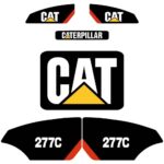 CAT 277C Decal Kit