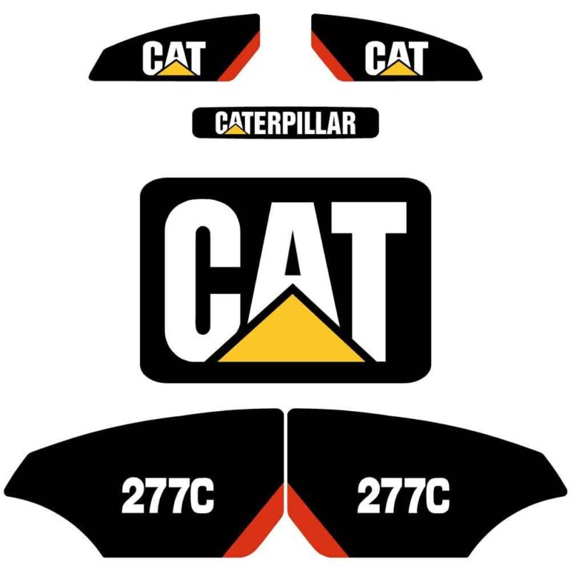 CAT 277C Decal Kit