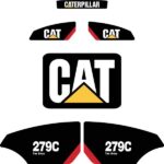 CAT 279C Decal Kit