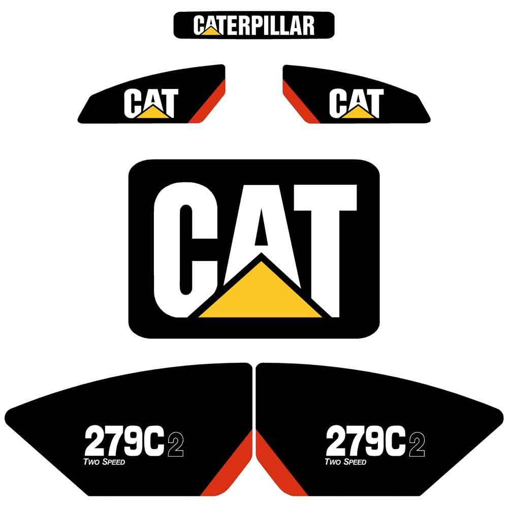 CAT 279C2 Decal Kit CAT 279C2 Decal Kit