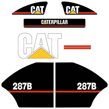 CAT 287B Decal Kit