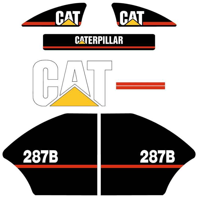 CAT 287B Decal Kit CAT 287B Decal Kit
