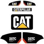 CAT 287C Decal Kit