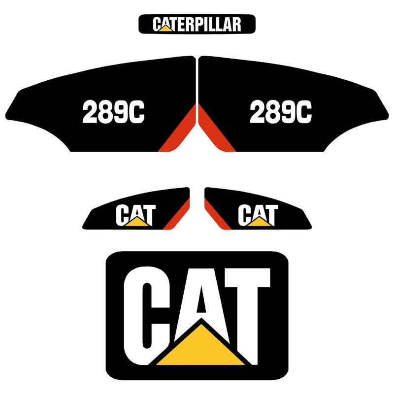 CAT 289C Decal Kit