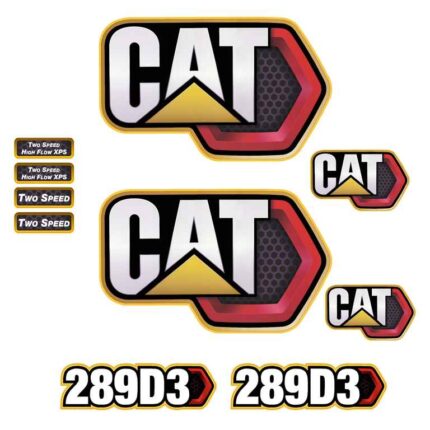 CAT 289D3 Decal Kit
