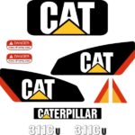 CAT 311C U Decal Kit