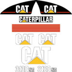 CAT 313B SR Decal Kit