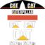 CAT 313B SR Decal Kit