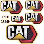 CAT 320 Next Gen Decal Kit