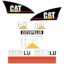 CAT 320C LU Decal Kit
