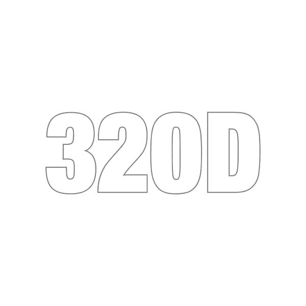 CAT 320D Model No. Decal CAT 320D Model No. Decal