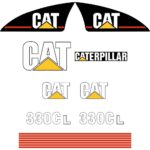 CAT 330C L Decal Kit