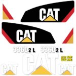 CAT 336D2 L Decal Kit