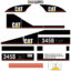 CAT 345B L Decal Kit