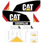 CAT 349D L Decal Kit