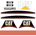 Cat 420d it Decal Kit