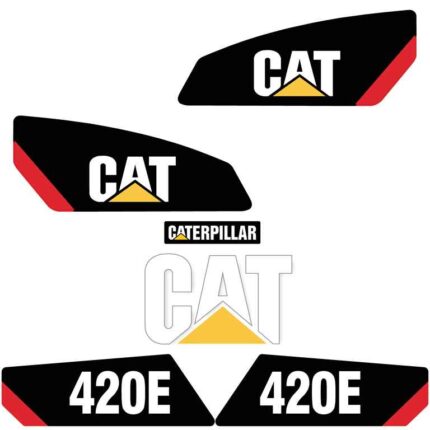 CAT 420E Decal Kit