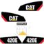 CAT 420E Decal Kit