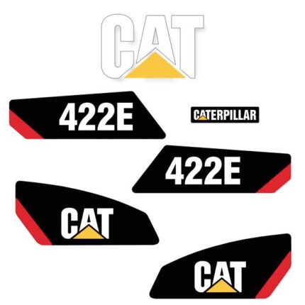 CAT 422E Decal Kit