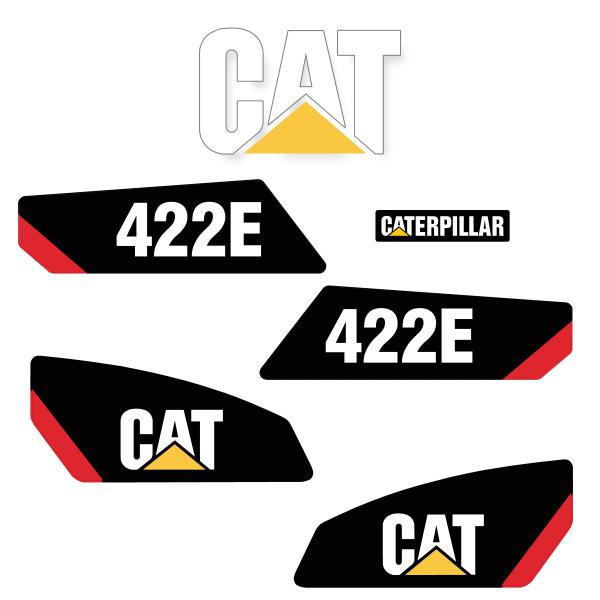 CAT 422E Decal Kit CAT 422E Decal Kit