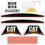 CAT 424D Decal Kit