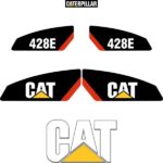 CAT 428E Decal Kit