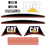 CAT 430D Decal Kit