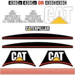 CAT 436C IT Decal Kit