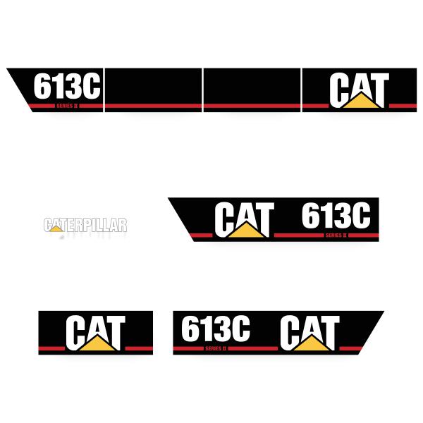 CAT 613C S2 Decal Kit CAT 613C S2 Decal Kit