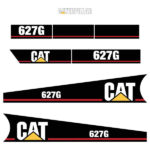 CAT 627G Decal Kit