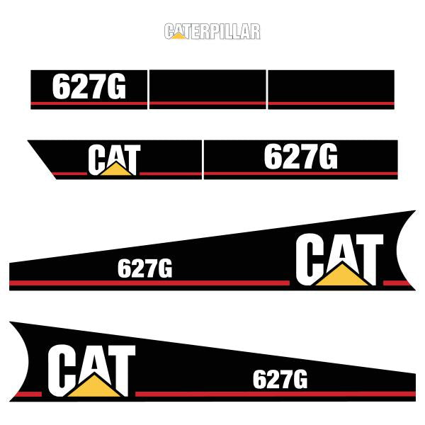 CAT 627G Decal Kit CAT 627G Decal Kit