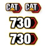 CAT 730 Next Gen Decal Kit - Dump Truck
