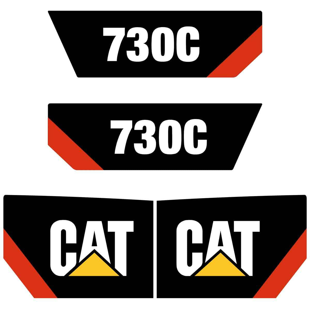 CAT 730C Decal Kit - Dump Truck CAT 730C Decal Kit - Dump Truck
