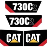 CAT 730C2 Decal Kit - Dump Truck