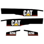 CAT 825G Decal Kit -