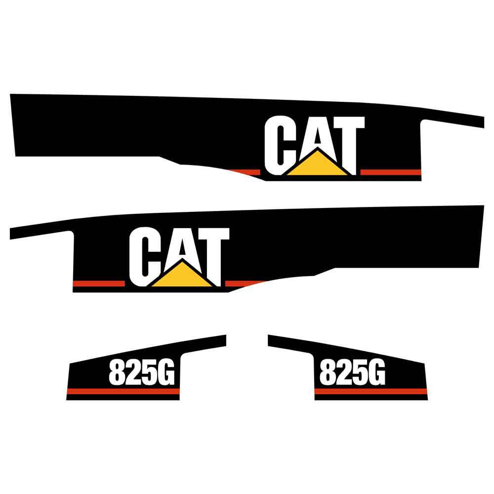 CAT 825G Decal Kit - CAT 825G Decal Kit -