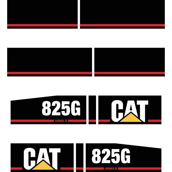 CAT 825G Series 2 Decal Kit CAT 825G Series 2 Decal Kit