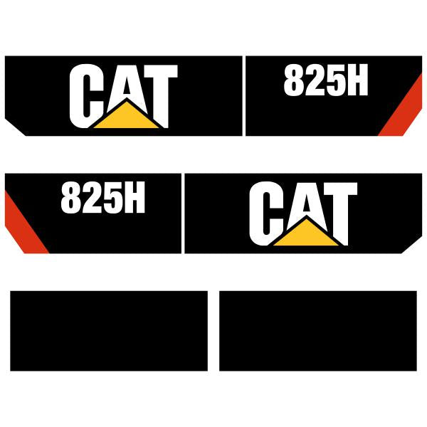 CAT 825H Decal Kit - Later Style CAT 825H Decal Kit - Later Style