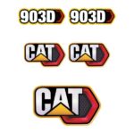 CAT 903D Decal Kit