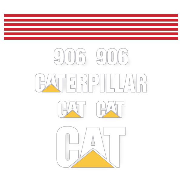CAT 906 Decal Kit CAT 906 Decal Kit