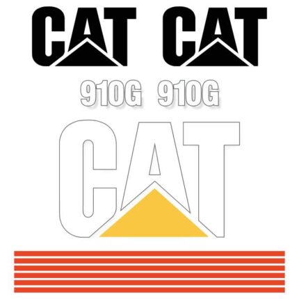 CAT 910G Decal Kit